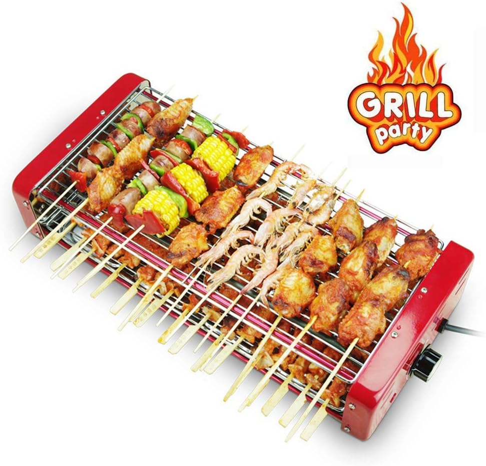 Review Electric Teppanyaki Table Grill,2 Layer Teppanyaki Grill,BBQ