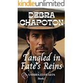 Tangled in Fate's Reins: Unbridled Hearts Sweet Cowboy Romance series book 1