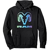 Ram Gradient Logo Officially Licensed Pullover Hoodie
