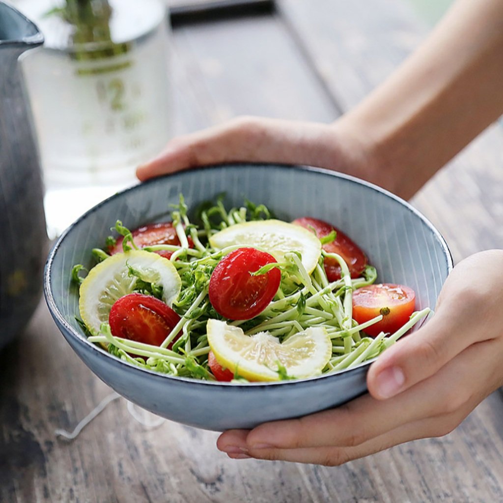 YY-xw Vajilla para el hogar Estilo japonés Sopa de Ramen Tazón de ...