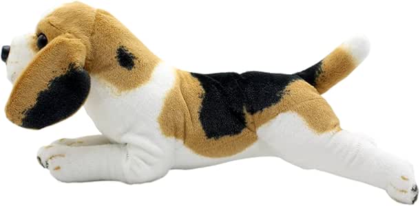 Amazon.com: tagln animales de peluche juguetes para perros grovelling Beagle dálmata Rottweiler King Charles almohadas de peluche, BEAGLE: Toys \u0026 Games