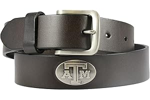 NCAA Texas A&M Aggies Zep-Pro Leather Concho Belt