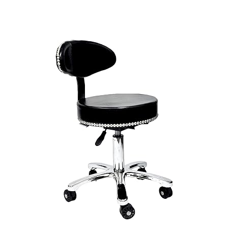 Hair Furniture Pine Square Comfort Stylist Cutting Stool Salon