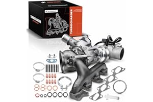 A-Premium Turbo Turbocharger and Complete Installation Kits Compatible with Buick, Chevy Vehicles - 1.4L Turbo - Encore 2013-2021, Cruze 2011-2015, Sonic 2012-2020, Trax 2013-2021 - Replaces 55565353