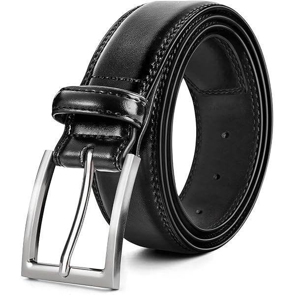 XZQTIVE TSA Belt For Men Metal Free Dress Belts Hypoallergenic