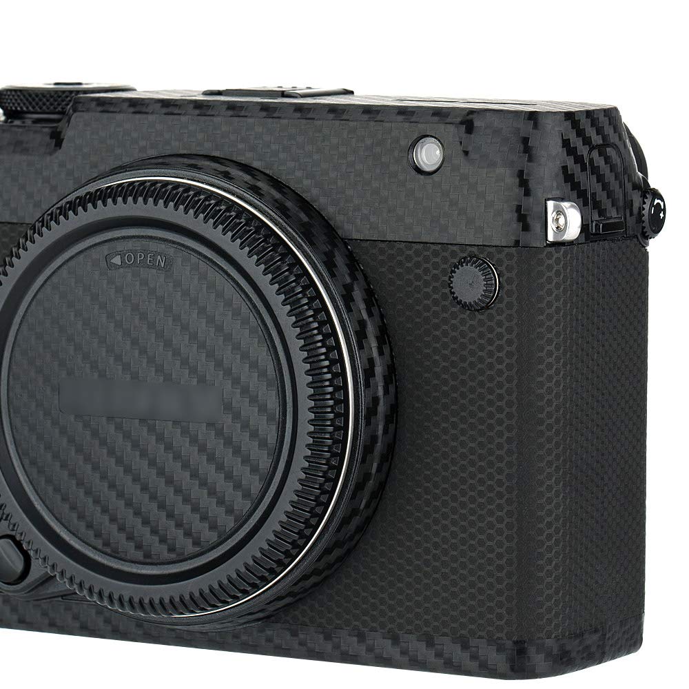 Kiwifotos Camera Body Skin Guard Protector Anti-Scratch Cutting Sticker for Fujifilm Fuji GFX 50R Camera Non-slip Carbon Fiber Pattern Cover Film