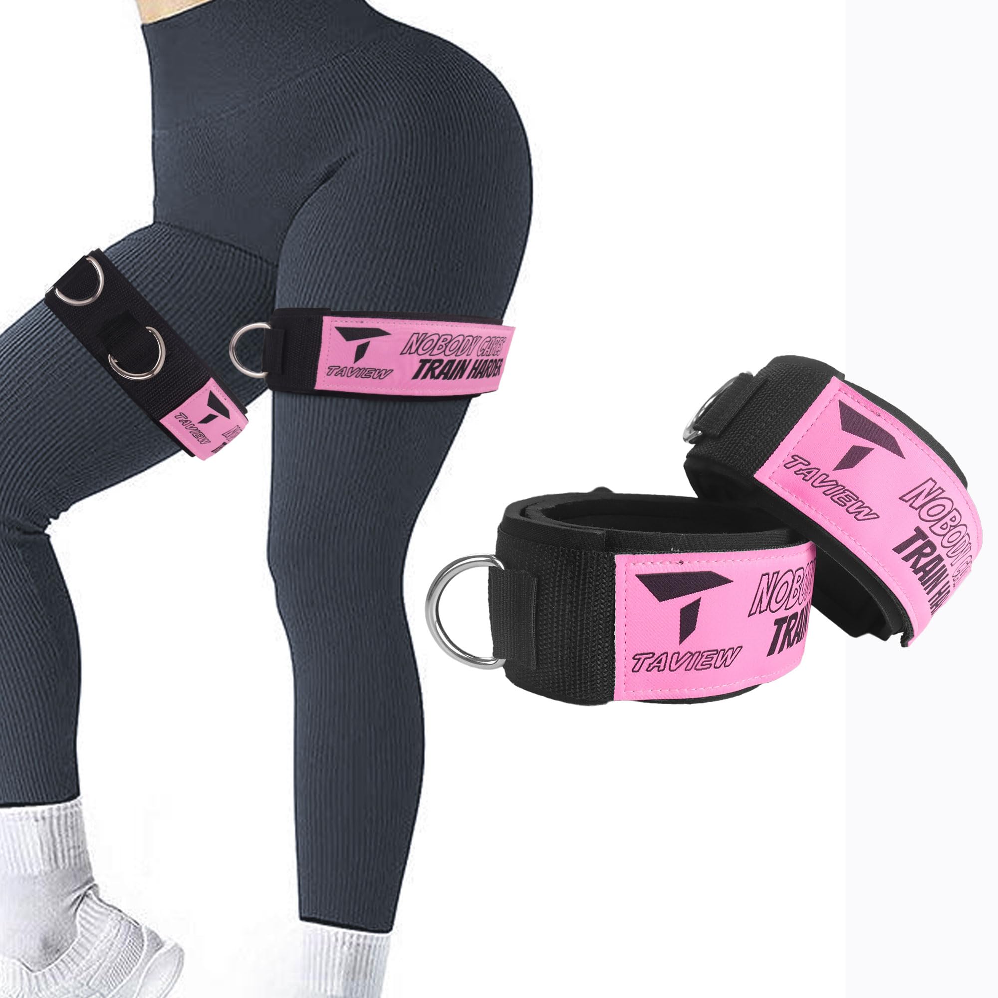 Thigh Strap Neoprene Padded Fitness Leg Cuff Adjustable Strength Training Accessories Speed Exercise for Taekwondo Football Running