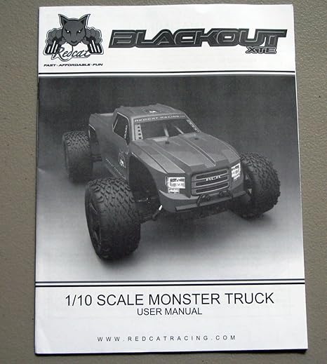 redcat blackout xte parts