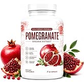 Ovofem Organic Pomegranate Extract Capsules - Pomegranate Supplement with Vitamins, Minerals &amp; Botanicals, Antioxidant Support, Morning Energy, Daily Nutrition &amp; Night Recovery Support (1)