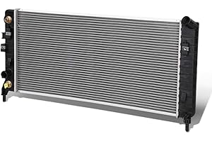 Auto Dynasty Radiator Compatible with 05-11 Buick Allure LaCrosse Chevy Impala Monte Carlo 3.5L 3.6L 3.9L AT, DPI 2827 Factory Style 1-Row Cooling Radiator, Aluminum Core
