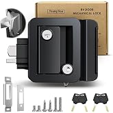 Young Voo Upgraded RV Door Lock Replacement with Paddle Deadbolt,Camper Door Handle Latch,RV Enclosed Travel Trailer Entry Do