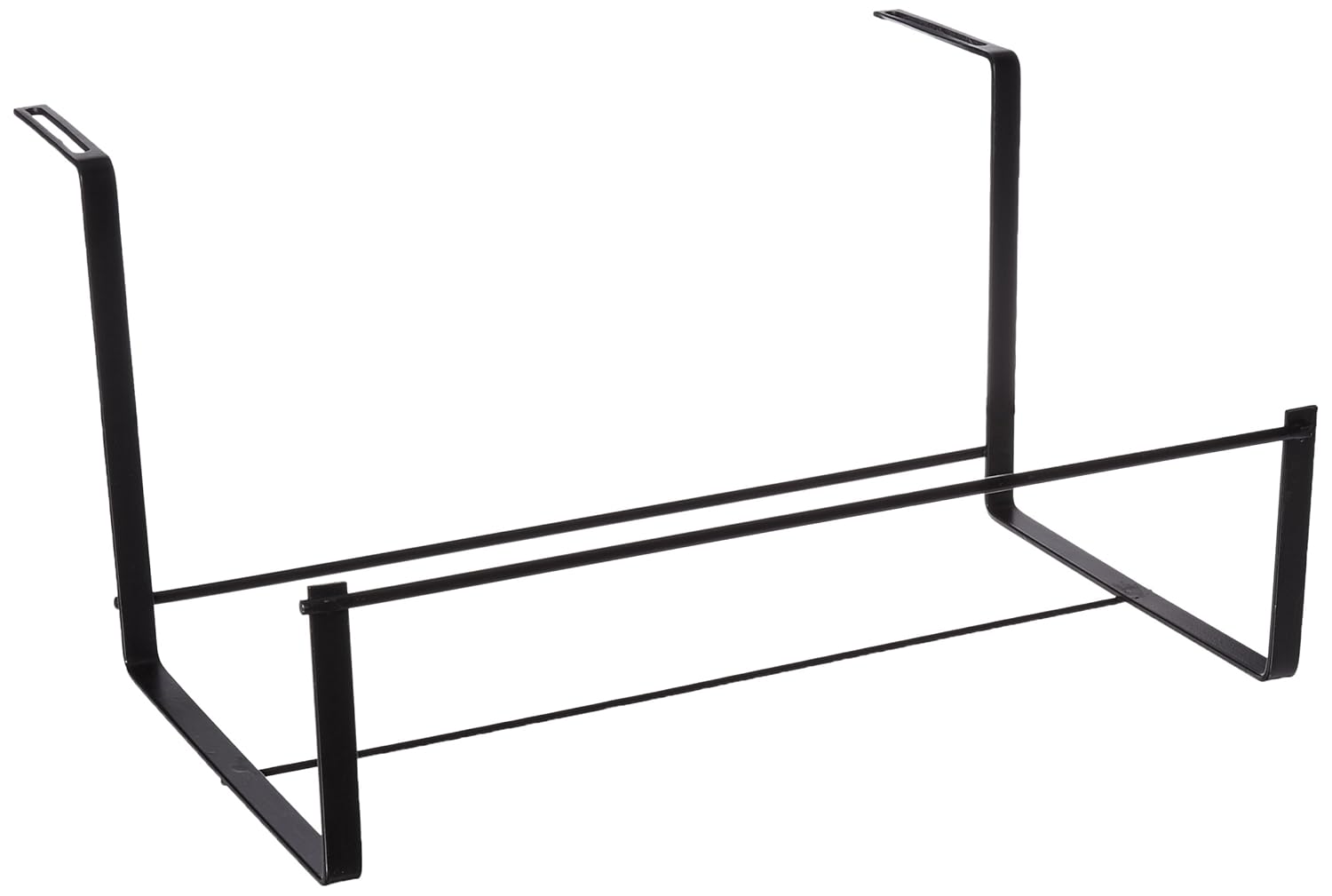 Panacea 89054 Adjustable Deck Flower Box Holder, Black, 8