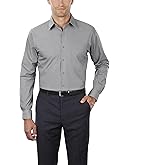 Van Heusen Men's Tall FIT Dress Shirts Poplin