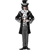California Costumes Dark Mad Hatter Costume Medium Black