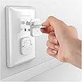 4our Kiddies Baby Proofing Outlet Covers (60 Pack) Electric Outlet Plug Covers for Child Safety, Baby Socket Cover Protector 