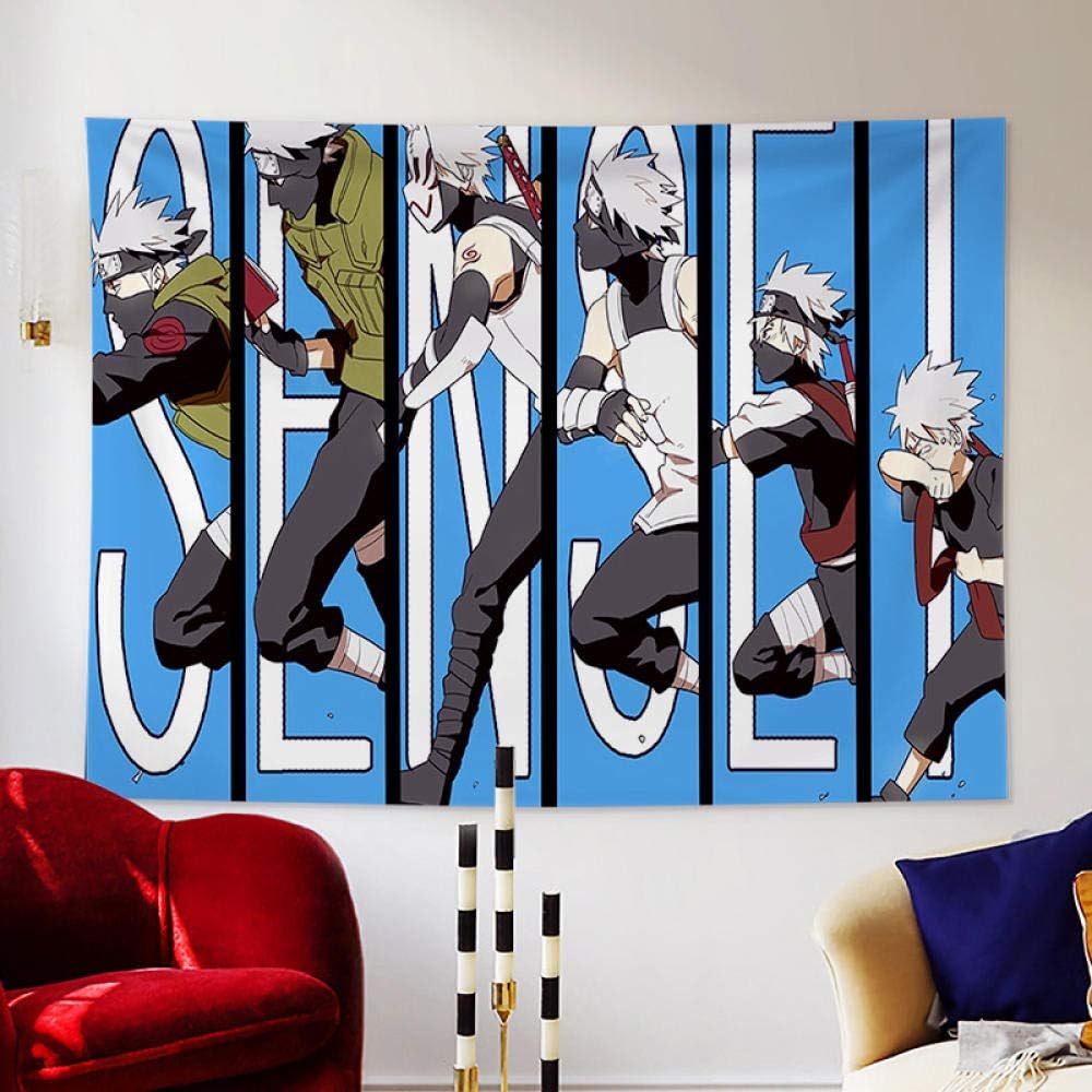 JUZSZB Tapestry Home Decoration,Anime Naruto Tapestry Background Cloth