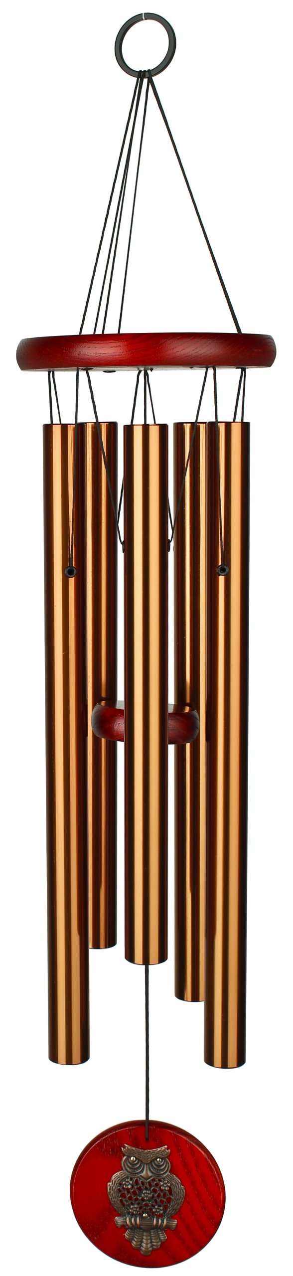 Woodstock Chimes Owl Habitats Chime - Bronze