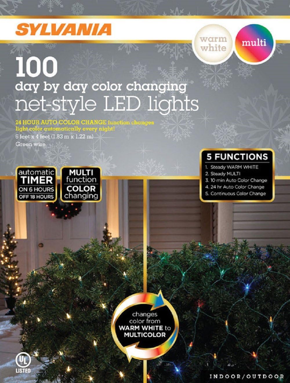 Net Led Lights Clr Chng