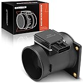 A-Premium Mass Air Flow Sensor Assembly [4 Pins] Replace for#F6ZZ12B579AARM | Compatible with Ford F-150 97-03, Crown Victoria/Taurus 96-99 &amp; Lincoln Town Car 96-99 &amp; Mercury Grand Marquis 96-99, Cougar