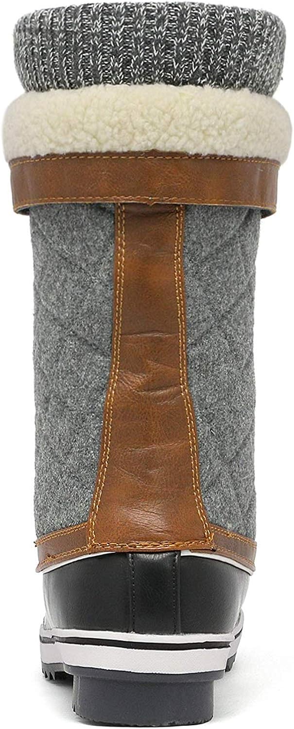  | DREAM PAIRS Women's Mid-Calf Winter Snow Boots | Shoes