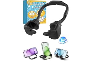 CALDEVER Stocking Stuffers for Teens Boys Gifts for Men Adults: Lazy Cell Phone Stand Unique Gesture Phone Holder for Desk Gifts for Teenager Girls Women Cool Gadget Funny Christmas White Elephant Gag Gifts