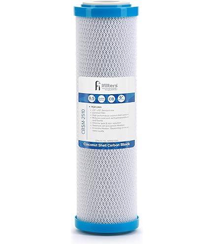 The Fit RV 3-in-1 Water Filter Cartridge - 0.2 Micron Filtration For Clean, Safe RV Drinking Water