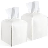 Leather Tissue Box Cover, 2 Pack 5.31
