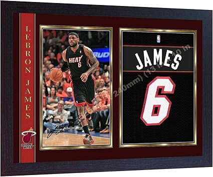lebron james signed memorabilia