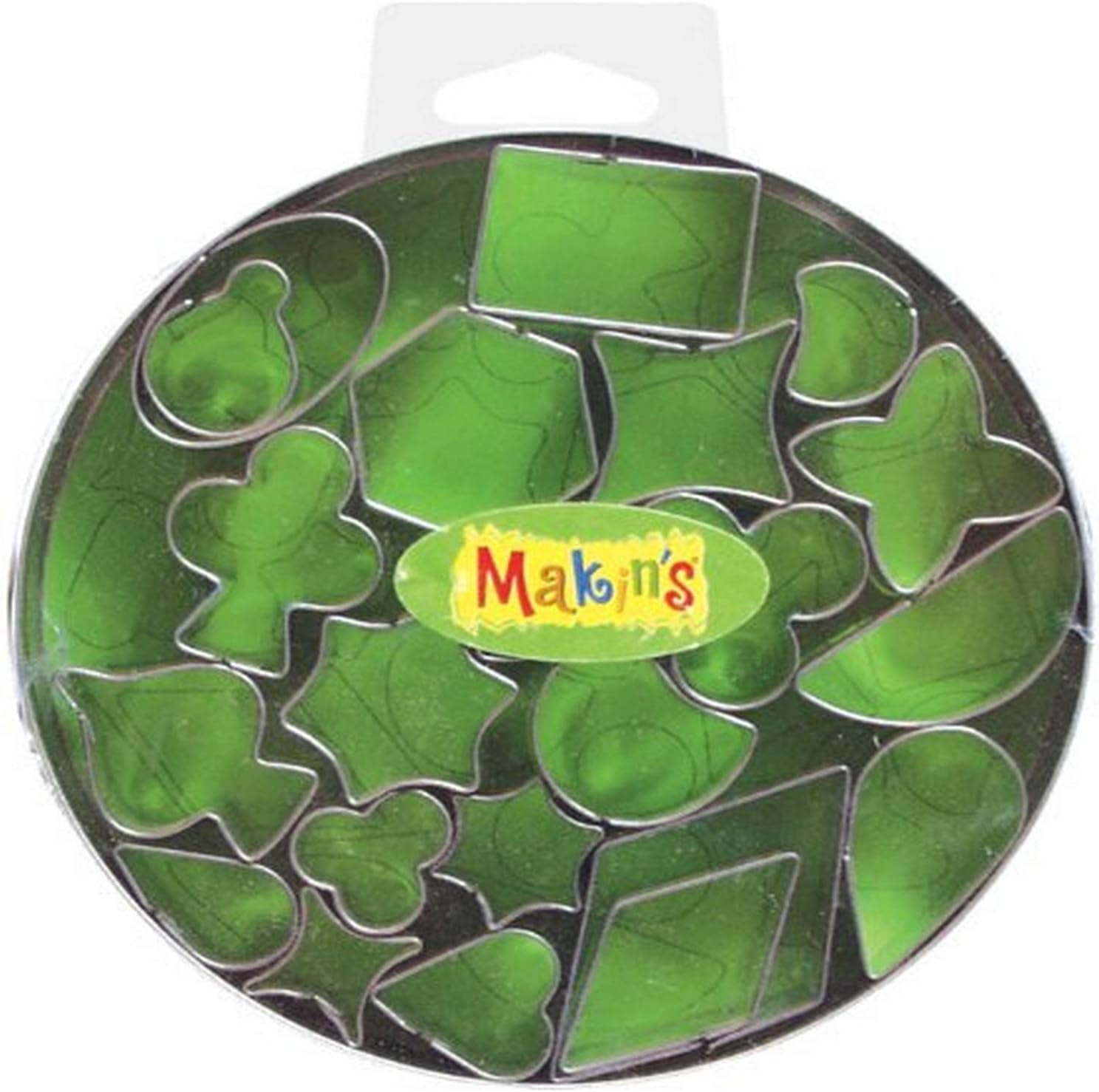 Makin's Clay Cutters 22/Pkg, Geometric