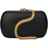 YYW PU Leather Purses for Women Evening Clutch Bag with Chain Women Handbags Evening Bag for Wedding Party Prom