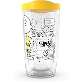 Tervis Peanuts - Pals Collection Made in USA Double Walled Insulated Tumbler Travel Cup Keeps Drinks Cold & Hot, 16oz, Good Ol' Charlie Brown