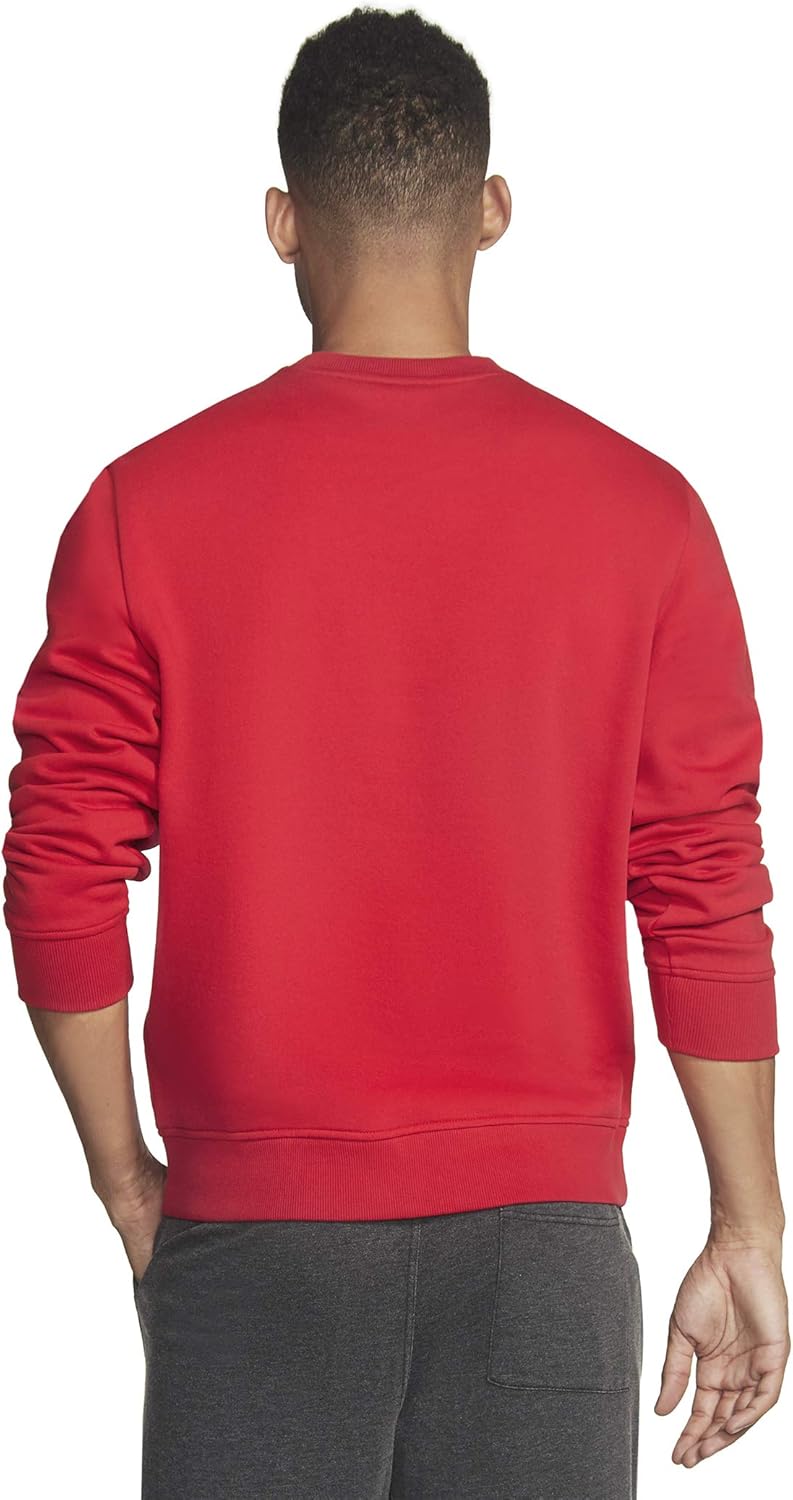 Skechers Men's Heritage Ii Crewneck Pullover Sweatshirt at  Men’s Clothing store