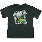Scooby Doo Boys' T-Shirt The Mystery Machine Psychedelic Designed Kids Tee