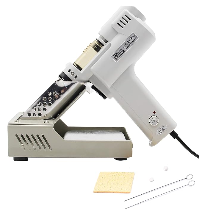 Huanyu S993A Electric Desoldering Gun DeSolder Gun Solder Sucker Gun Suction Tin Gun Vacuum