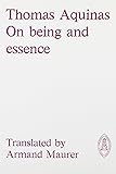 On Being and Essence (Mediaeval Sources in Translation)