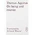 On Being and Essence (Mediaeval Sources in Translation)
