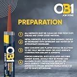 OB1 Terracotta Multi-Surface Sealant & Adhesive Hybrid Polymer 290ml view 2