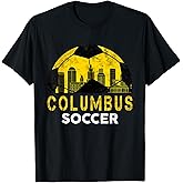 Retro Vintage Columbus City Soccer Football Sports Lover T-Shirt