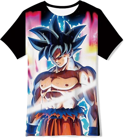 Amazon Opcolvボーイズガールズドラゴンボールzシャツキッズティーンエイジャー3dプリントグラフィックtシャツ6 16年 3xl Tシャツ カットソー 通販