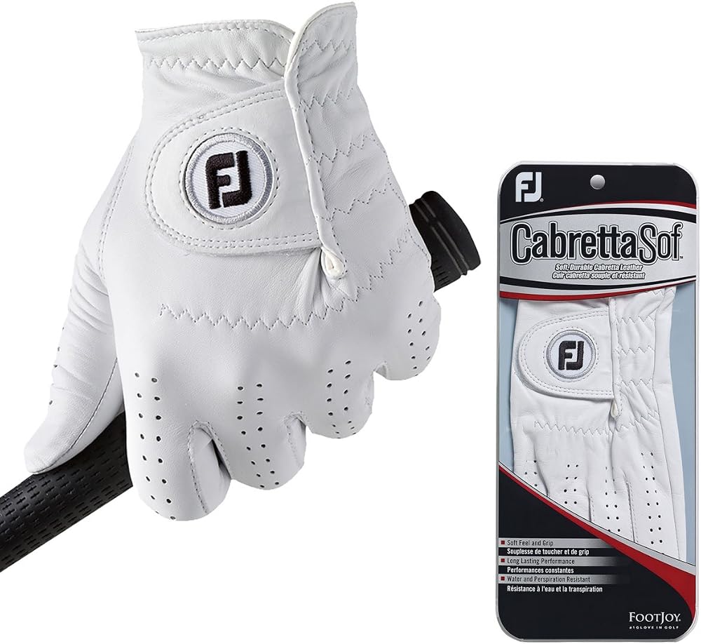 FootJoy CabrettaSof Golf Glove Brand FootJoy Premium Leather Comfortable Fit
