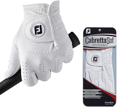 FootJoy CabrettaSof Golf Glove Brand FootJoy Premium Leather Comfortable Fit