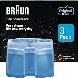 Braun Clean & Renew Refill Cartridges 3 Pack CCR3 for Electric Shaver