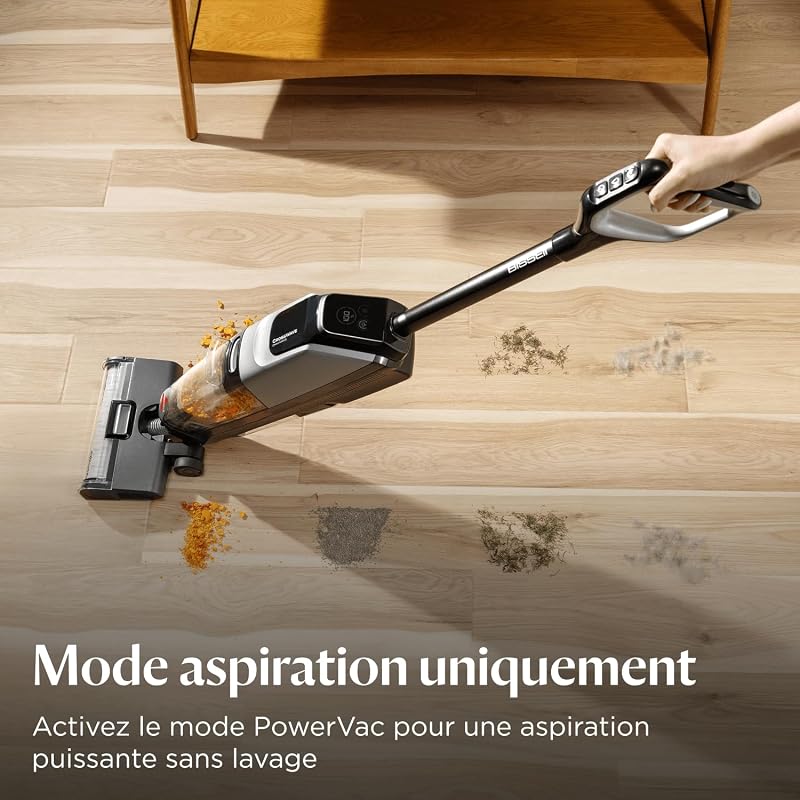 CrossWave OmniForce Aspirateur Balai Laveur sans Fil 3912N