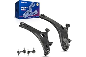 KAX Front End Control Arms Kit for 09-13 Subaru Forester, 11-14 Impreza, 2 Lower Control Arms w/Ball Joint+2 Sway Bar Links 2009 2010 2011 2012 2013 2014 Suspension Kit RK622787 RK622789 K750049 4pcs