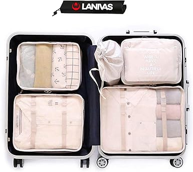 suitcase packing pouches