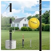 Trymaker Tetherball Set,Tether Balls and Rope Set, Tetherball Equipment Kit | for Backyard Playground and Outdoors, 10.43ft Heavy Duty for Kids Adult and Dogs(No Base Included)