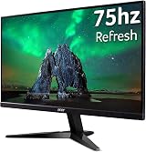 Acer KG241YA 24 inch Full HD 1080p Gaming Monitor 75Hz 1ms VA FreeSync view 4