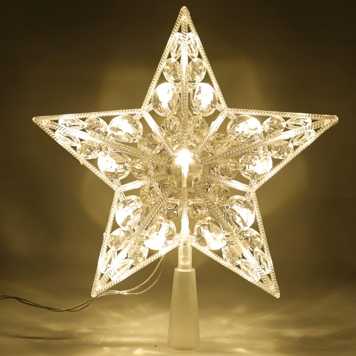 Tree Toppers - Lotus Hills Christmas Tree Topper Star, 8.3