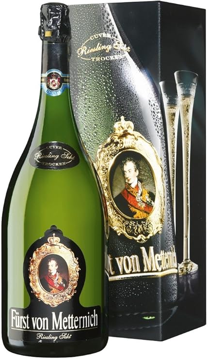 Fürst von Metternich Riesling Sekt Trocken Deutschland 1,5 Ltr.: Amazon ...