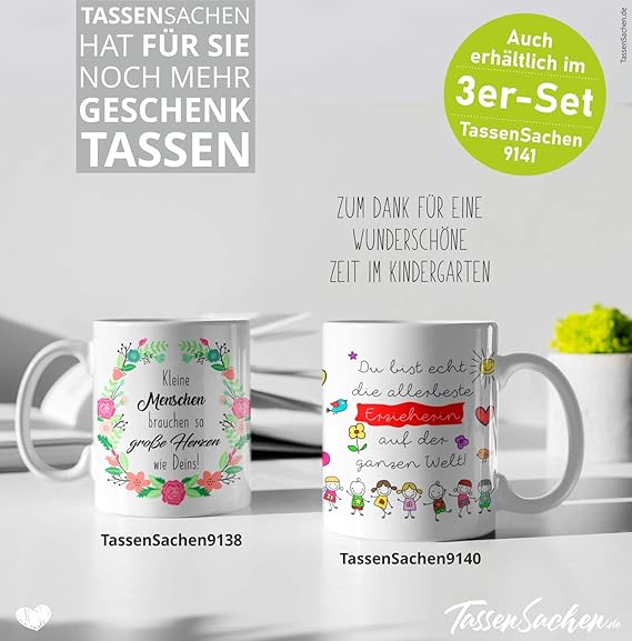 Amazon De Tassensachen Danke Tasse Du Bist Die Liebste Und Tollste Erzieherin Der Ganzen Welt Zum Kindergartenabschied Fur Kindergartnerin Mit Grusskarte Kaffeetasse Teetasse Ca 330 Ml
